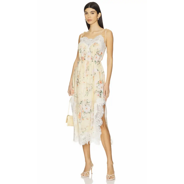 Zimmermann Everley Lace Trim Slip Dress size 3 / AU 14 - Slip Dress