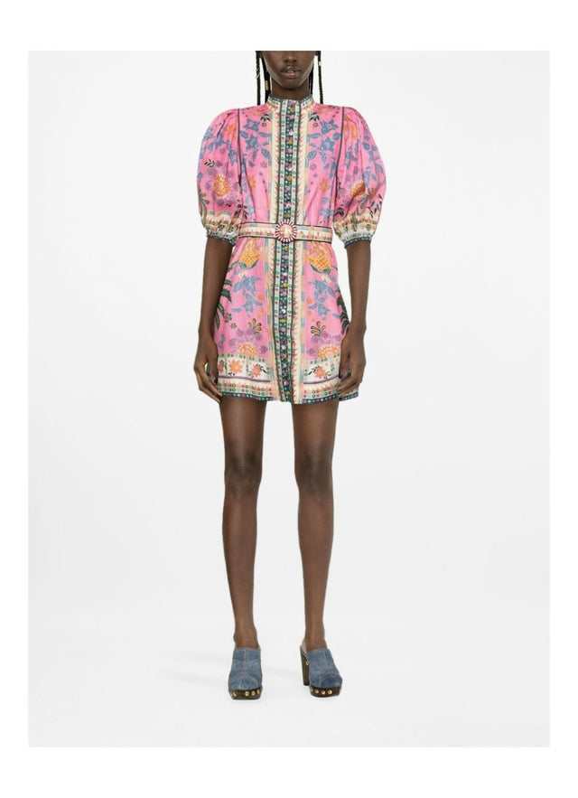 Zimmermann Ginger Buttoned Mini Dress - Size 2 - Dresses