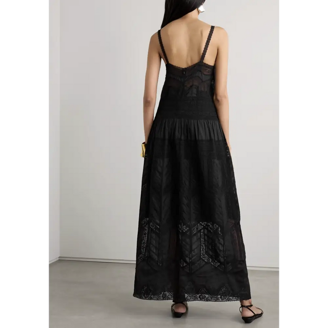 Zimmermann Halliday Lace Trim Slip Dress size 3 / AU 14 - Bias Slip Dress