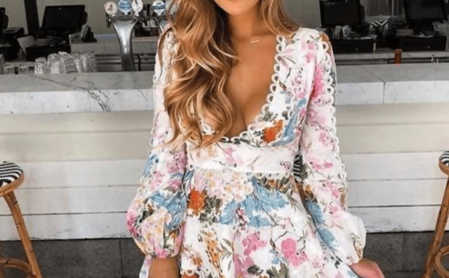 Zimmermann - Zimmermann Heathers Flounce Mini Dress