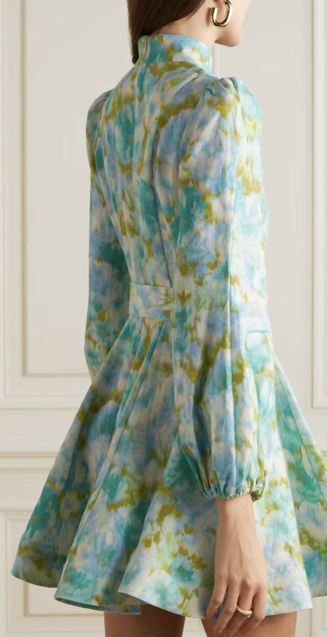 Zimmermann - Zimmermann High Tide Buttoned Mini Dress