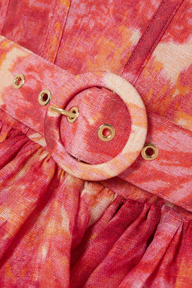 Zimmermann - Zimmermann High Tide Mini Pink Ikat Floral
