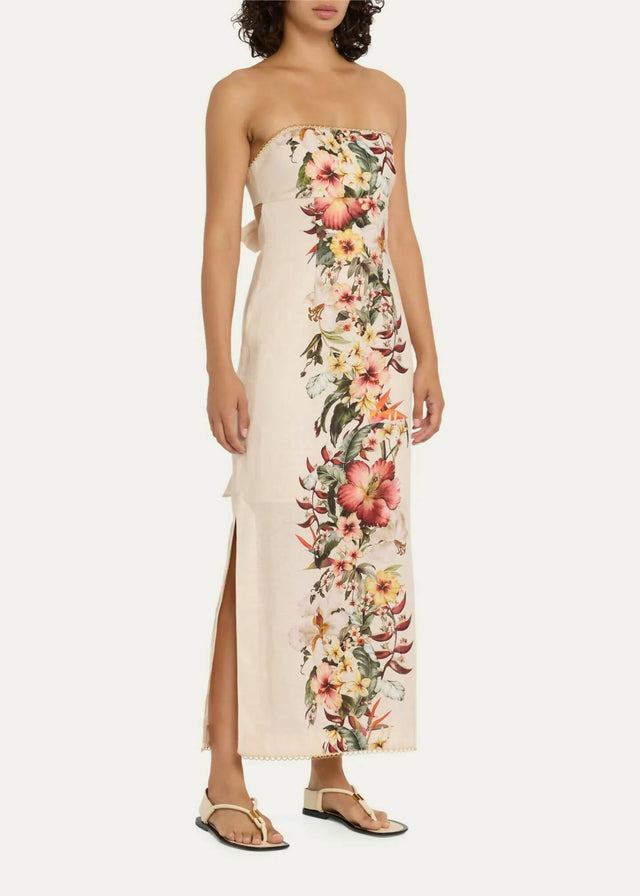 Zimmermann Lexi Column Dress - Dresses