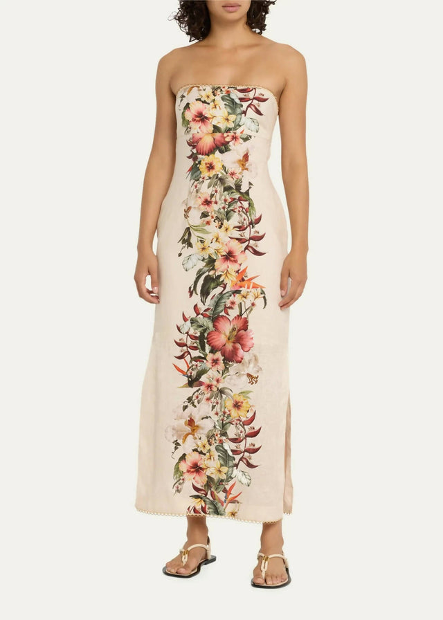 Zimmermann Lexi Column Dress - Dresses