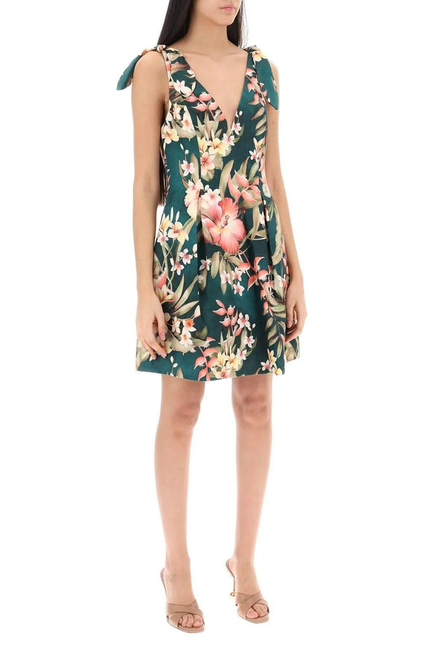 Zimmermann - Zimmermann Lexi Tie Mini Dress