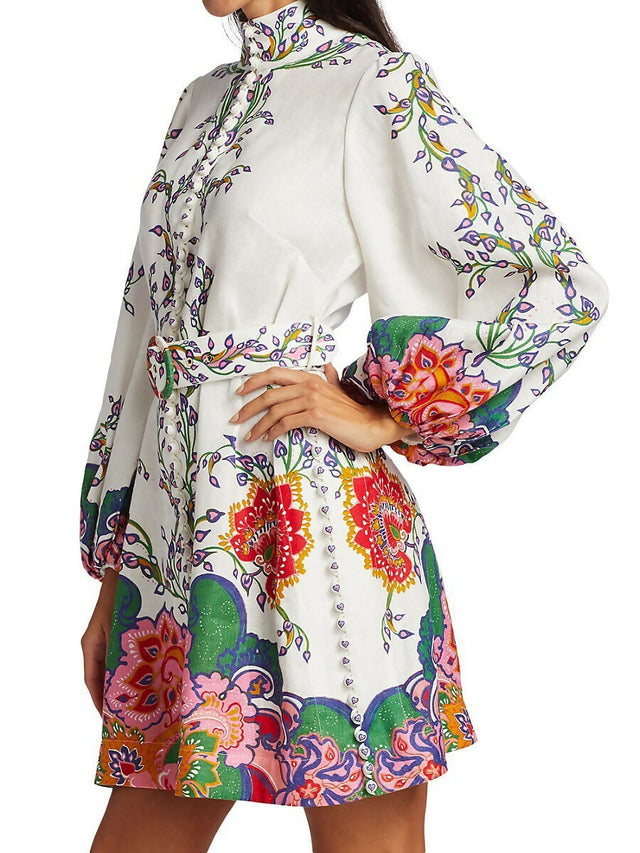 Zimmermann Lovestruck Tunic - 10 / Print - Dresses