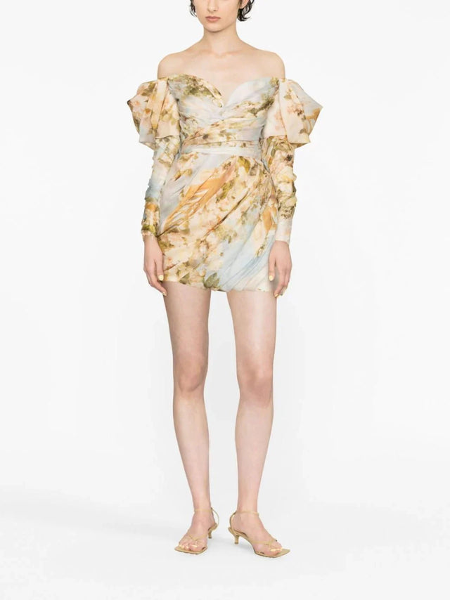 Zimmermann - Zimmermann Luminosity Drape Mini Dress