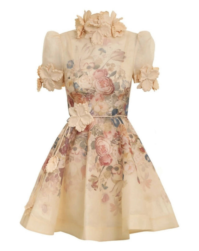 Zimmermann - Zimmermann Luminosity Lift Off Flower Mini Dress