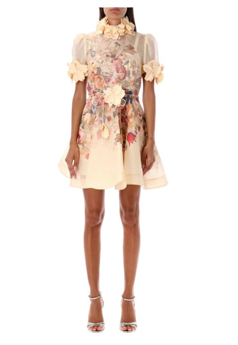 Zimmermann - Zimmermann Luminosity Lift Off Flower Mini Dress