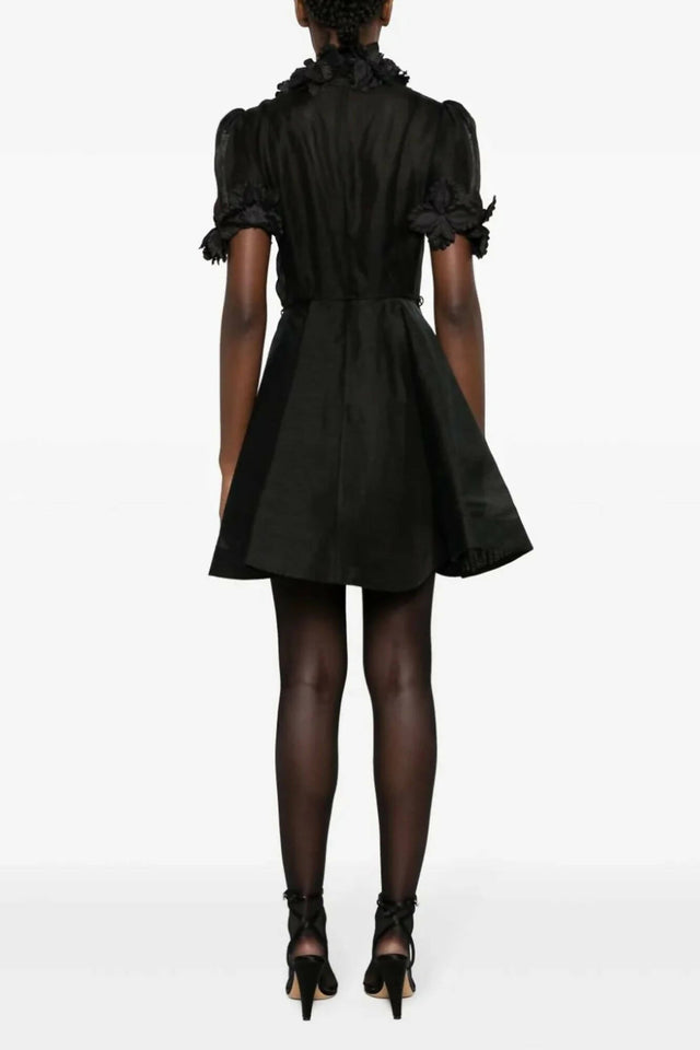 Zimmermann Luminosity Liftoff Flower Mini Dress - Dresses