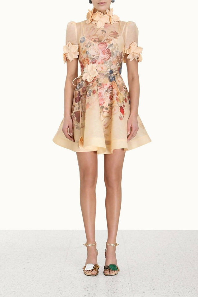Zimmermann Luminosity Liftoff Flower Mini Dress Size 1 - 8 / Floral - Dresses