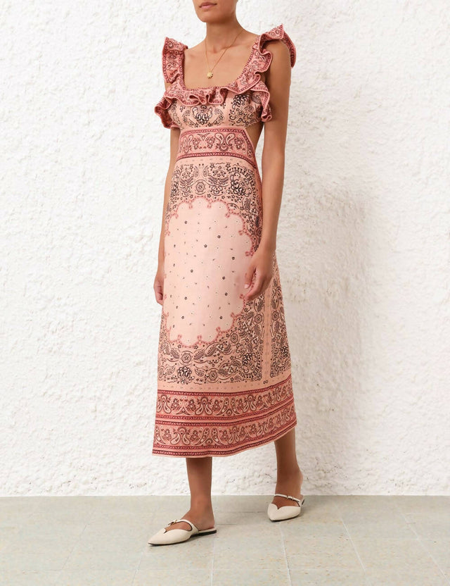 Zimmermann - Zimmermann MATCHMAKER FRILLED MIDI