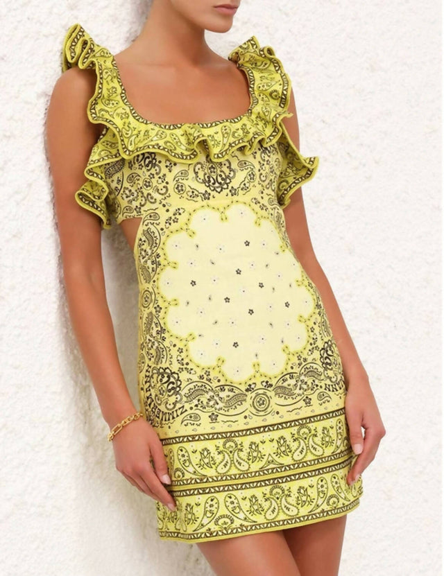 Zimmermann Matchmaker Frilled Mini - Size 2 - Dresses