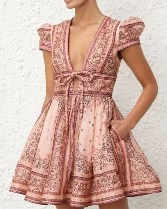 Zimmermann Matchmaker Structured Mini Dress - Dresses