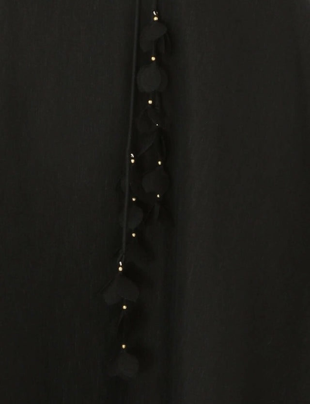 Zimmermann Natura Black Corset Midi Dress - 8 / Black - Dresses