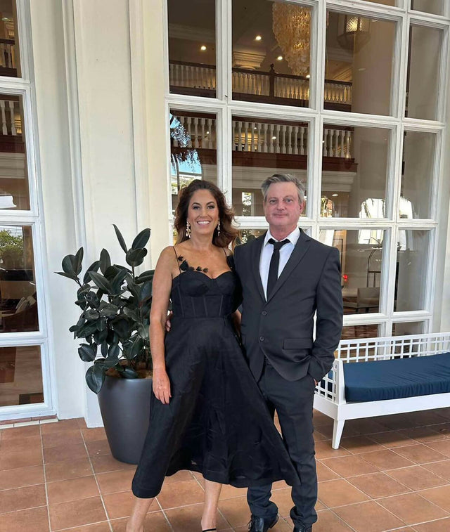 ZimmNaturaCorsetMidiDress