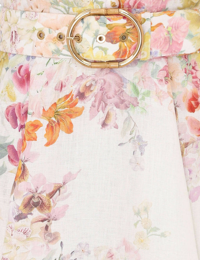 Zimmermann - Zimmermann Natura Buttoned Mini Dress