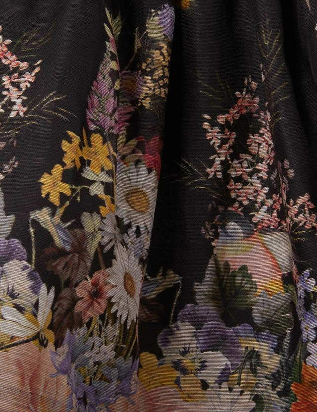 Zimmermann - Zimmermann Natura Ruched Mini Dress
