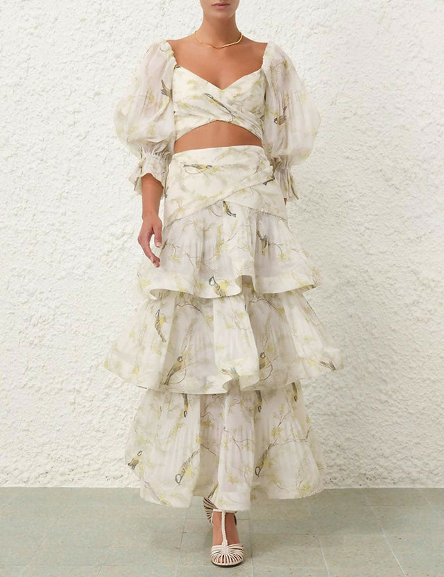 Zimmermann Nature Pleated Skirt/Bodice - Size 1 - Outfit Sets