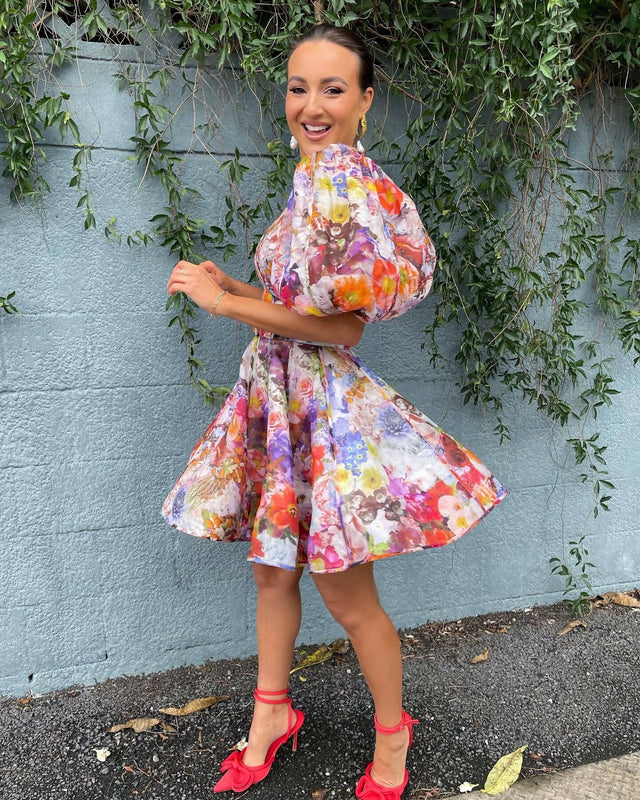 Zimmermann - Zimmermann Prima Balloon Sleeve Mini