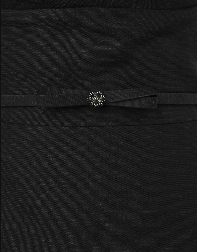 Zimmermann Rebellion Fitted Picnic Dress black size 3/AU14 - Midi Dress
