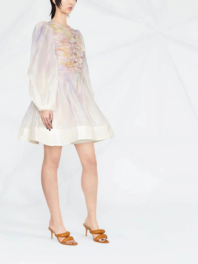 Zimmermann - Zimmermann Rhythmic Knot Mini Dress