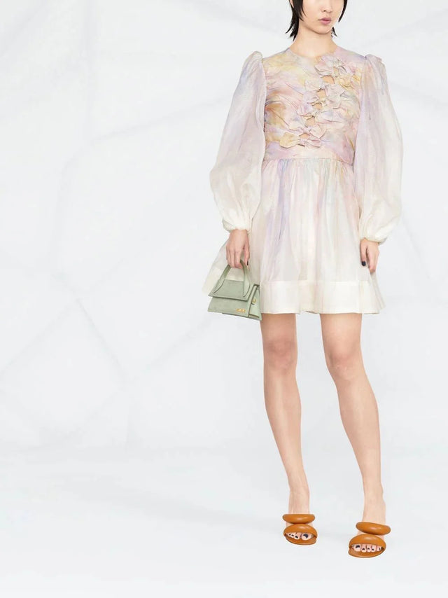 Zimmermann - Zimmermann Rhythmic Knot Mini Dress