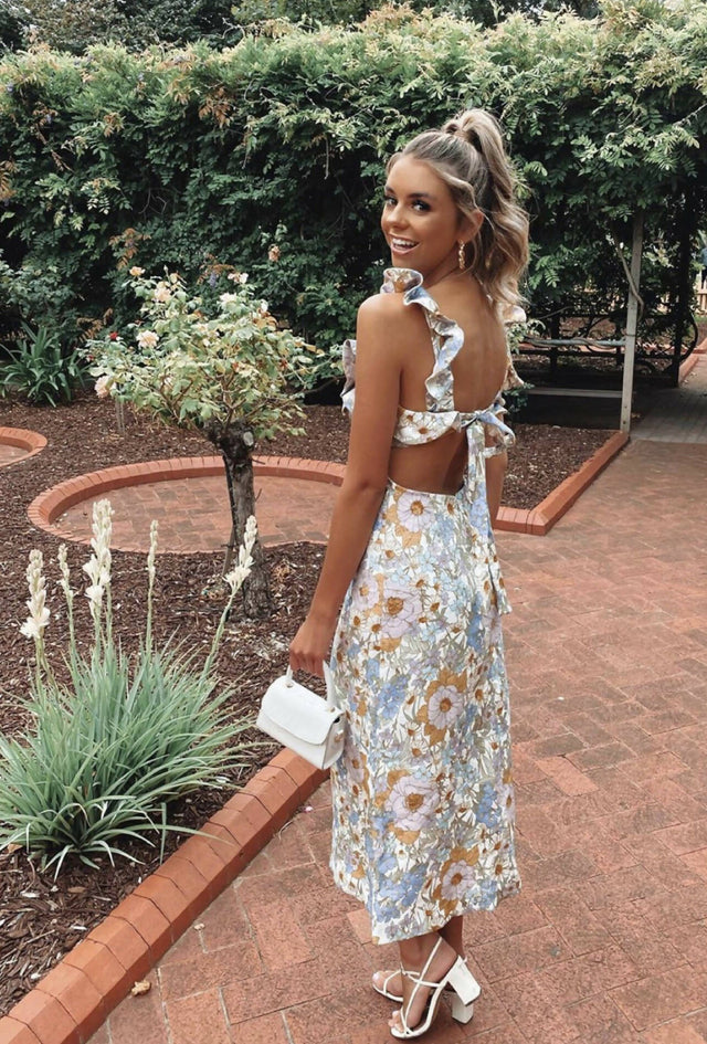 Zimmermann Super Eight Midi Dress Size 3 - 14 / Floral - Dresses