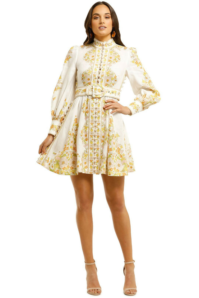 Zimmermann Super Eight Tubular Mini White - 14 / White - Dresses