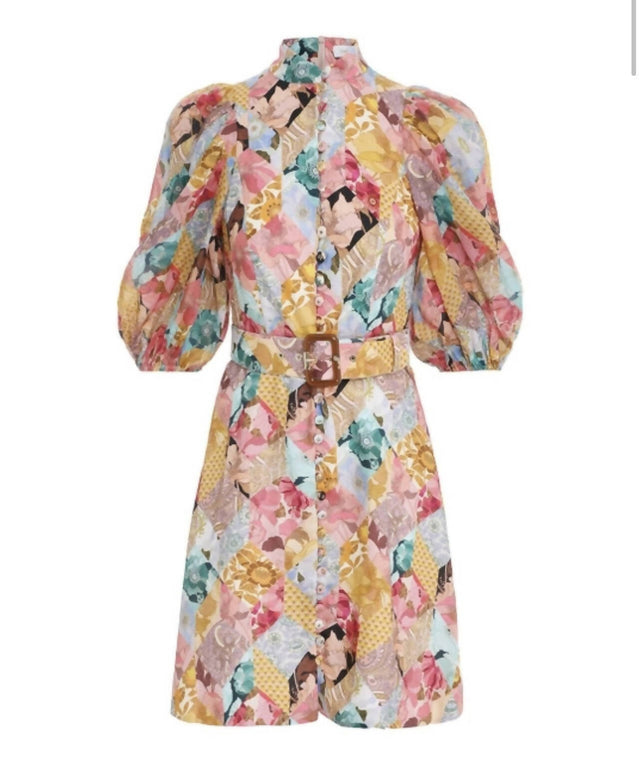 Zimmermann Tempo Kaleidoscope Mini Dress - Dresses