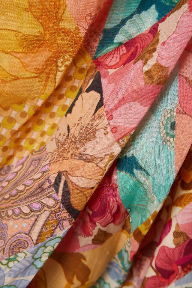 Zimmermann Tempo Kaleidoscope Mini Size 3 - 14 / Multi - Dresses