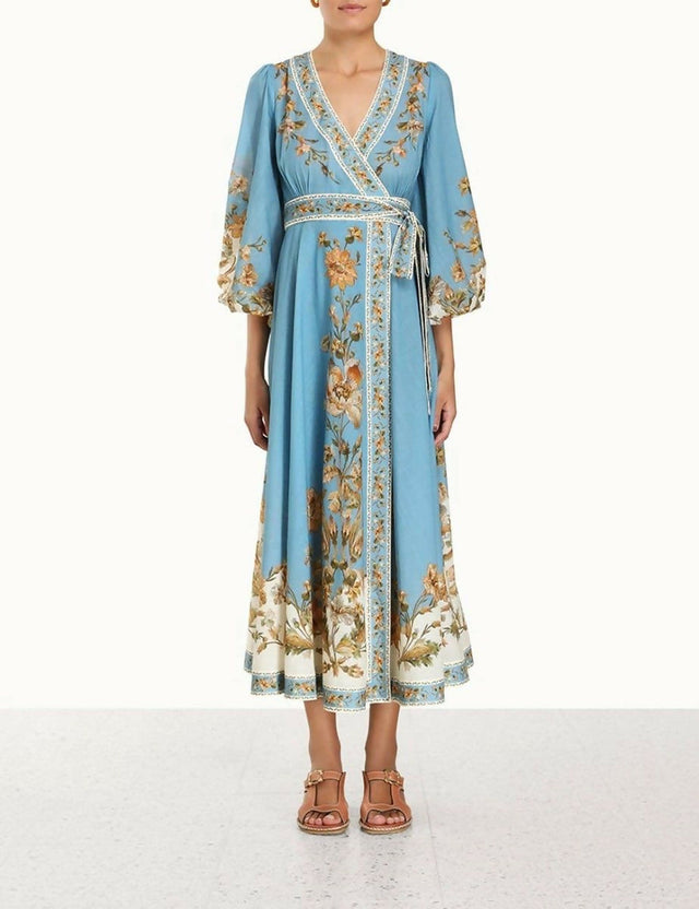 ZimmermannTheChintzWrapMidiDress