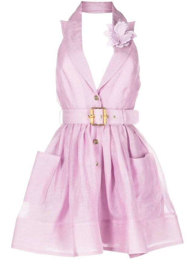 Zimmermann - Zimmermann The High Tide Tuxedo Mini in Lilac
