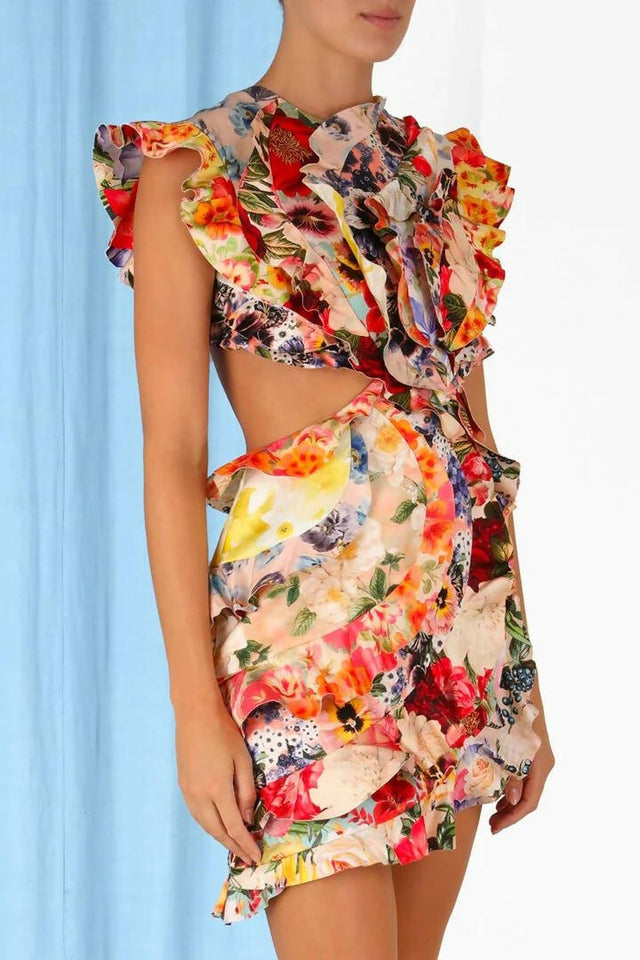 Zimmermann - Zimmermann Wonderland Frill Mini Dress