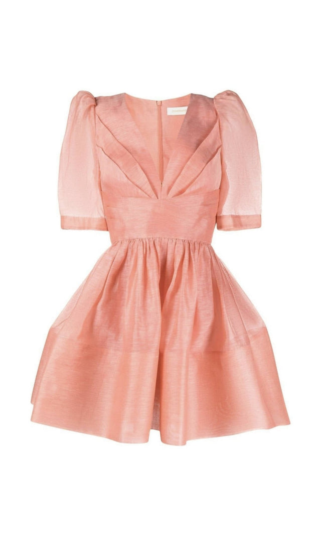 Zimmermann - Zimmermann Wonderland Sleeve Mini Dress