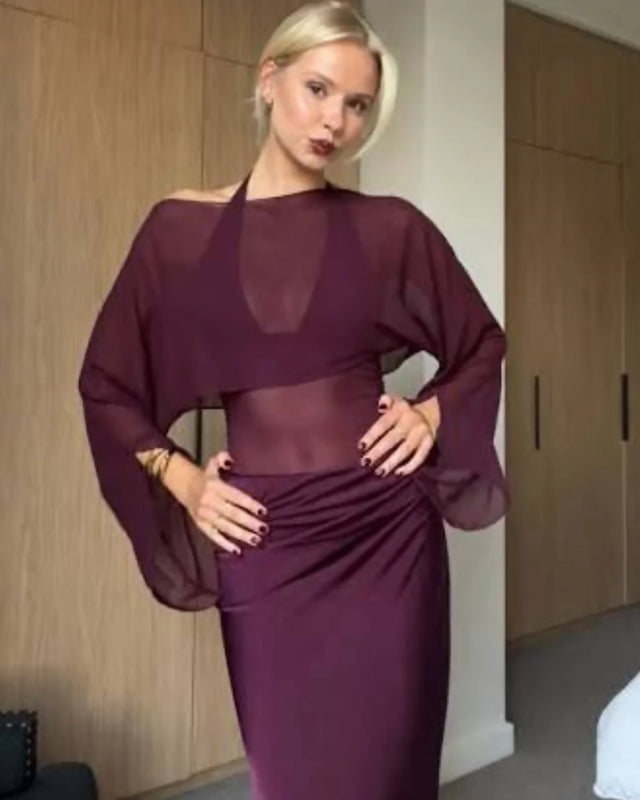 Benni Ira Maxi Dress Plum