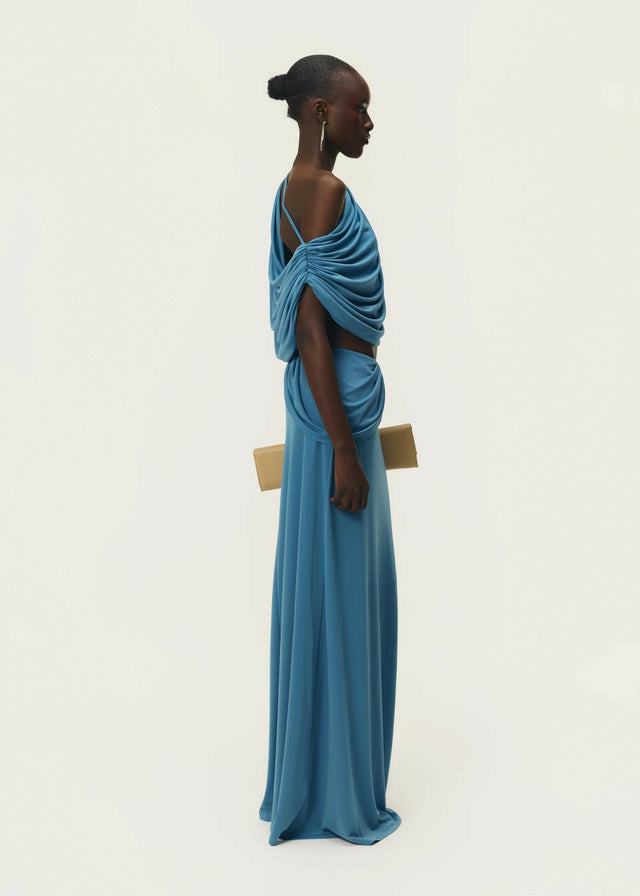 Arcina Ori Chiara Maxi Set in Dusty Blue