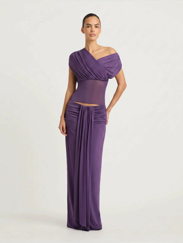 BENNI Celia Maxi Dress Grape
