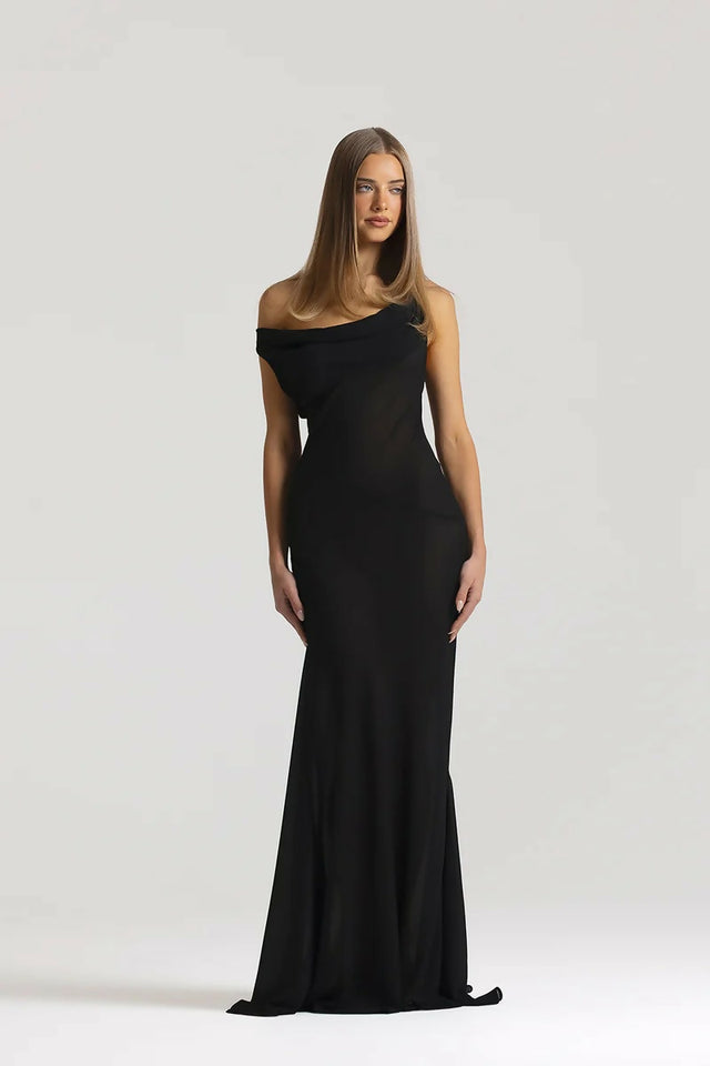 Natalie Rolt Anita Dress Black Size 8