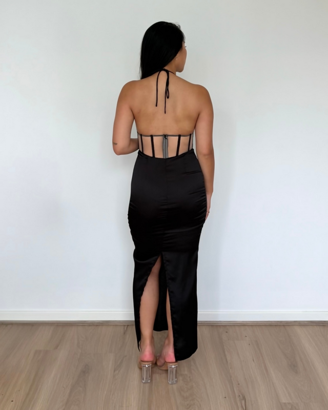 Derma Department Harlow Dress Black