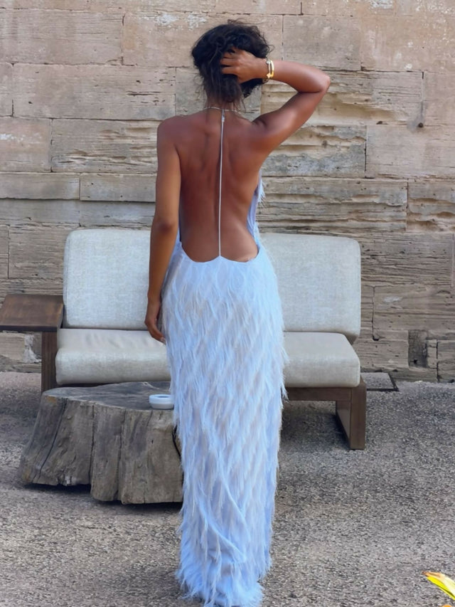 Jasook Noa Gown Powder Blue