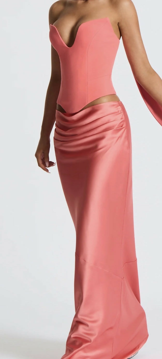 Kamiyah corset and Bernadette maxi skirt