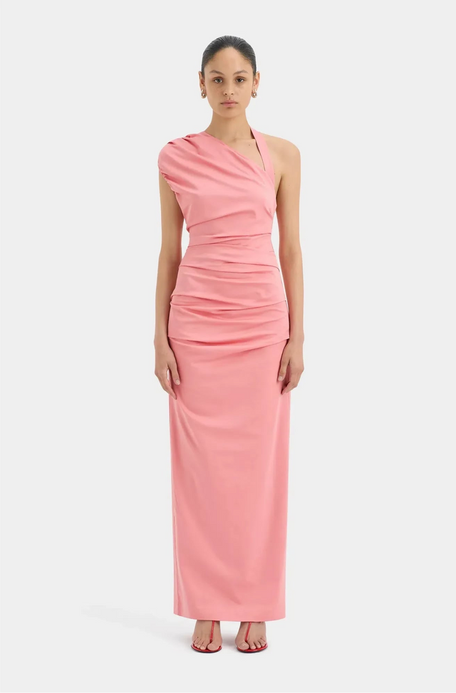 SIR The Label Giacomo Gathered Gown