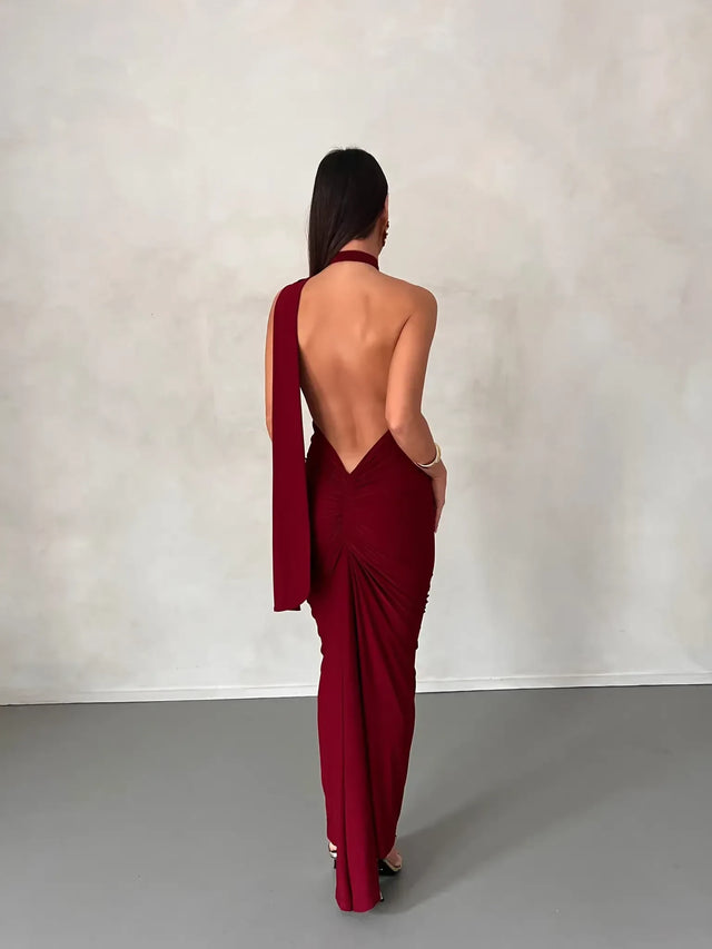 Melani The Label Leonie Halter Dress