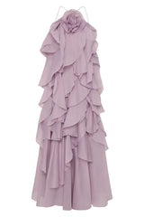 AJE Pandorea Layered Maxi Dress - Lilac view 2