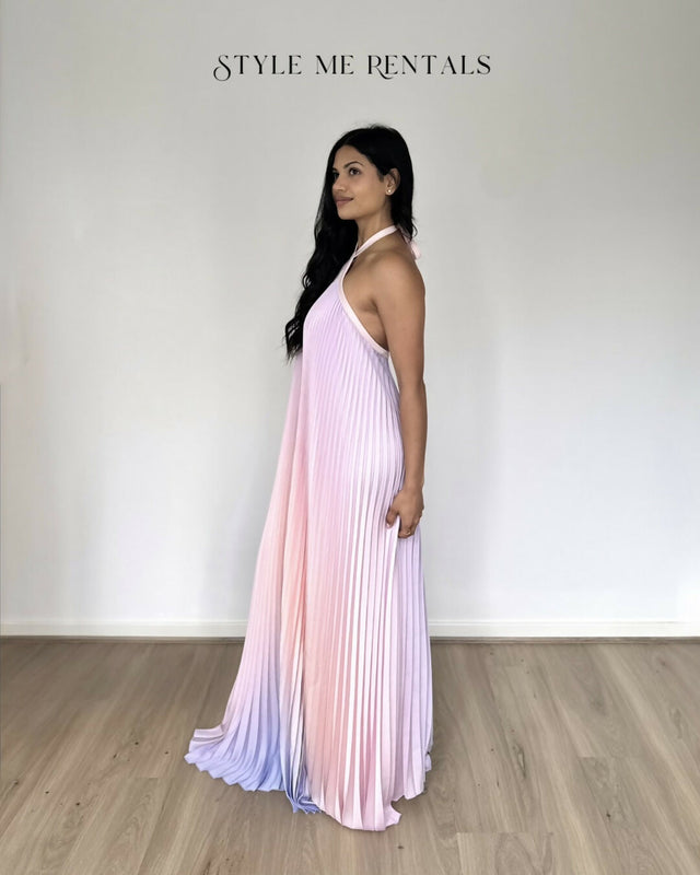 L'idee Deesse Gown Lilas Ombre