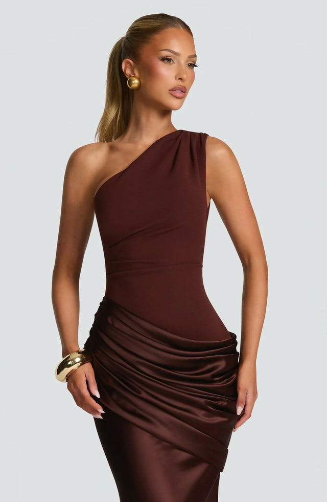Babyboo Sadona Maxi Dress Plum Brown