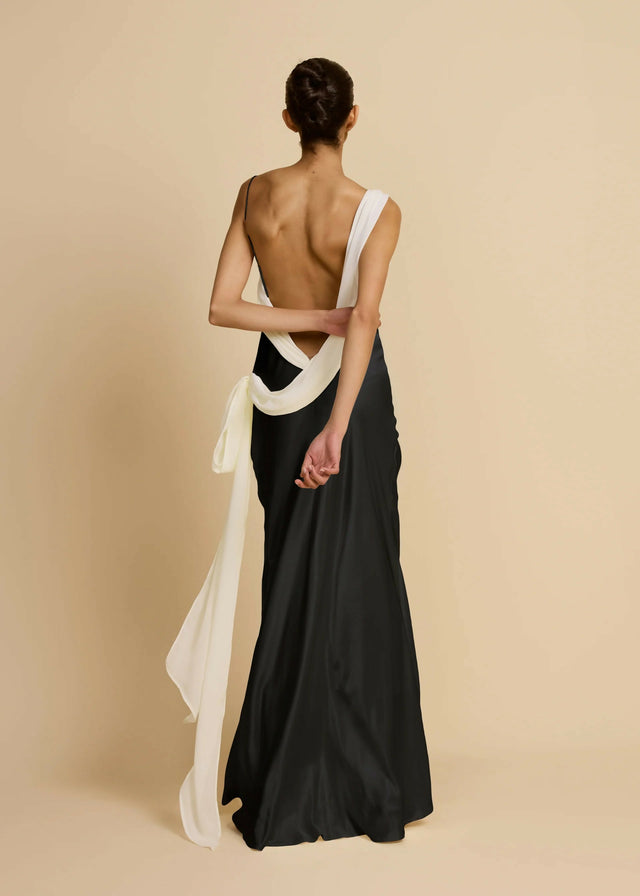 Arcina Ori Helena Dress Black & Ivory