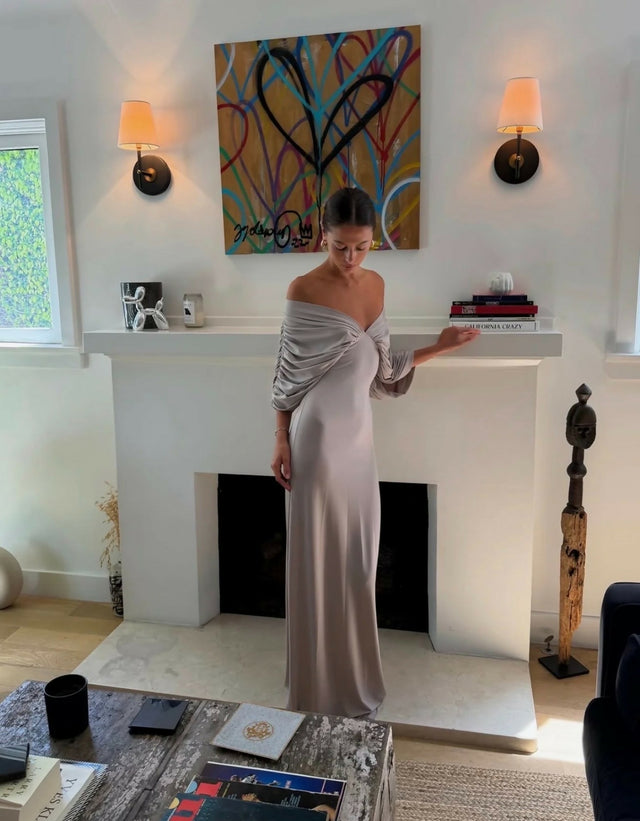 Ance Gria Neve Dress in Grey