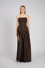 ELIYA THE LABEL Deanna Gown - Chocolate view 1